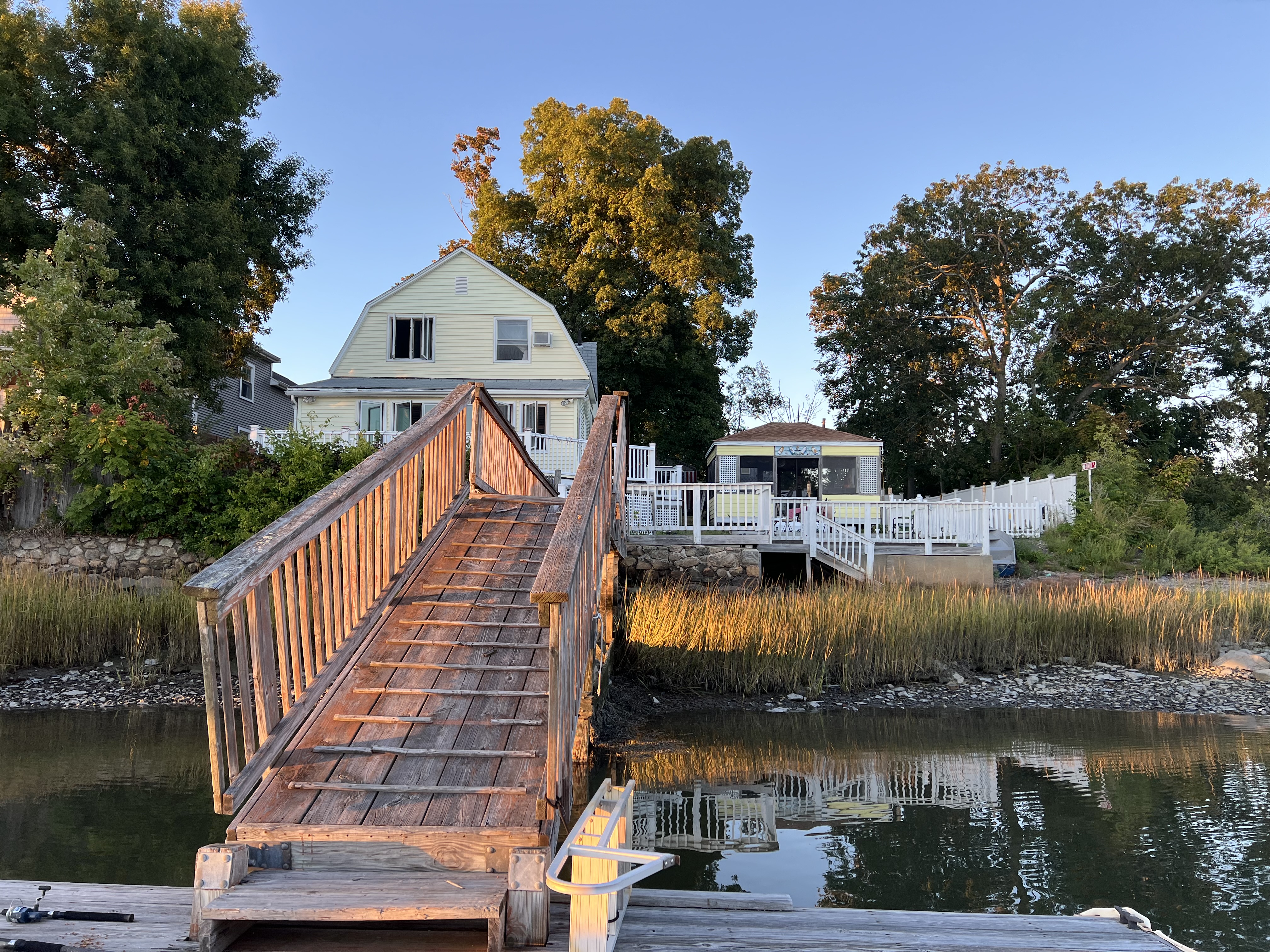 Docked at Kurt’s place